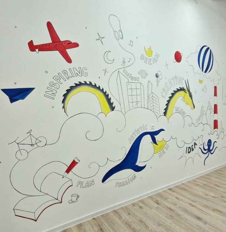 malowanie na ścianach artystycznie, mural