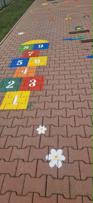 artystyczne malowanie, gry zabawy na kosce, klasy, gry